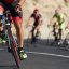 Rennrad Fahrrad bergauf Belastung für Beinmuskulatur